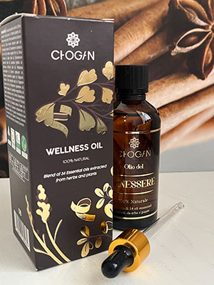 Wellness Massage Oil Olio del Benessere Chogan